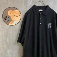 【レア】メンズ　ポロシャツ　NIKE GOLF CIRRUSコラボ　黒 XXLのサムネイル