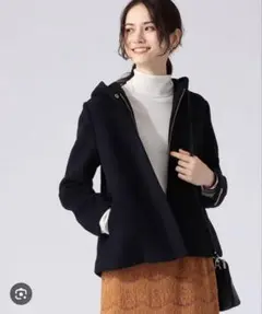 ラトーレ フード ショート コート B:MING by BEAMS