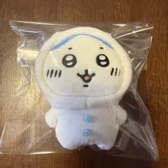 ナガノ　くま　ちいかわにかぶられたぷちミニマスコット　ハチワレ