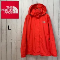 ノースフェイス ゴアテックスジャケット マンパ ソフトシェル 淡赤 女性 L
