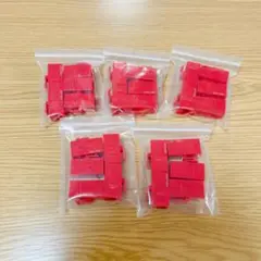 レッド　RJ45 Cat6 キーストーンカプラー LAN ケーブル用 25個