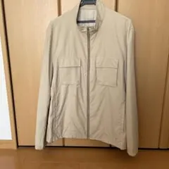 【COMME CA ISM】コムサイズム メンズアウター　ベージュLサイズ