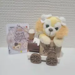 ディズニーシー園内最新作⭐クッキーアン　ぬいぐるみストラップ　汽車　ヌイスト