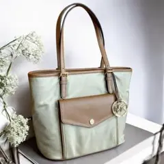 ◆MICHAEL KORS◆ナイロントートバッグ 肩掛け A4収納可　886E