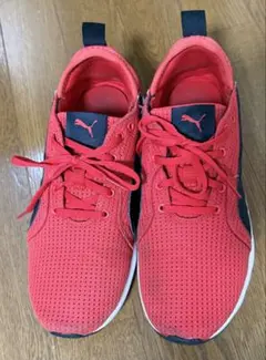 Puma キッズシューズ レッド　25センチのサムネイル