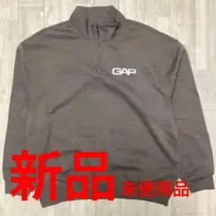 【GAP】新品未使用 ハーフジップスウェット　ボクシー ワイドシルエットサイズL
