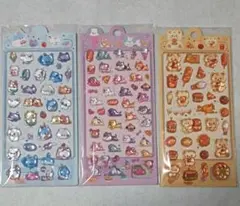 ◎3Dシール ぷっくり ぷくぷく ドロップシール 立体シール ３枚セット