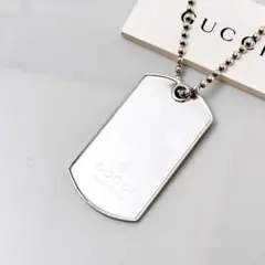 LOUIS VUITTON プレート ネックレス シルバー ルイヴィトン 123 - メルカリ
