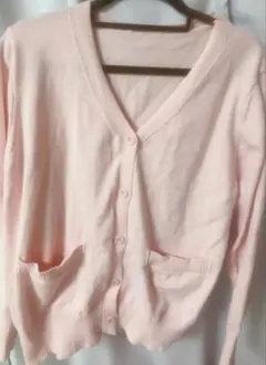 ピンク カーディガン 制服 コスプレ