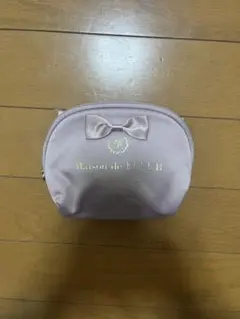 Maison de FLEUR メゾンドフルール リボン付きポーチ