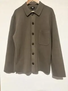 UNIQLO ミラノリブシャツカーディガン