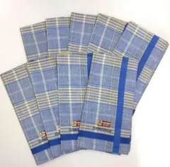 【新品 未使用】 L'UOMOVOGUE 日本製 紳士 ハンカチ 9枚