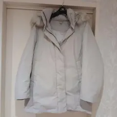 UNIQLO ファー付きダウンジャケット L