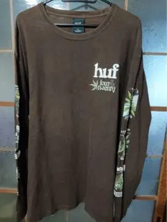 完売品　HUF　PLANTLIFE 袖プリント　ロンT　SizeXLのサムネイル