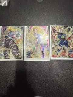 スーパードラゴンボールヒーローズ　LC トランクス　ベジータ　バーダック　セット