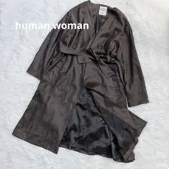 human woman エルモザフェイクスエードコート ヒューマンウーマンのサムネイル