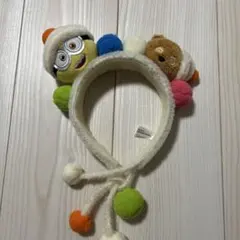 ミニオン　USJ カチューシャ　2023クリスマス