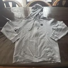 Under Armour グレー フルジップパーカー XL