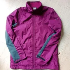 ナイロンジャケット　パープル　NIKE　 レディース　キッズで使用可能サイズ！