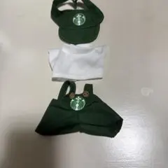 ラブブ スタバ風 コスチューム3点セットドール用15㎝ 〜17cm