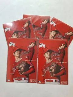 大谷翔平　ポストカード　5枚