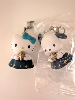 サンリオキャラクターズ 星色天使チャーム　キティ　ポチャッコ　セット売り