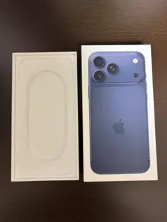 iPhone 17 Pro Max 空箱 Deep Blue 箱のみ