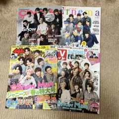 SnowMan 雑誌　まとめ売り　8冊セット