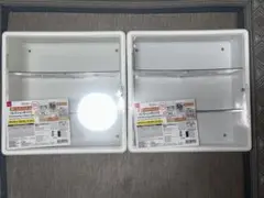 壁にも付けられるコレクションボックス　×2