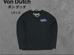 Von Dutch ボンダッチ 刺繍ロゴ y2k 平成 お兄系 サーマル Lのサムネイル