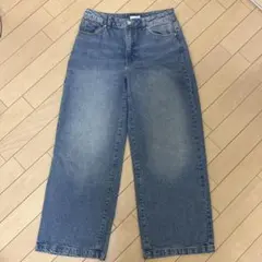 試着のみ　Honeys ワイドデニム　Mのサムネイル