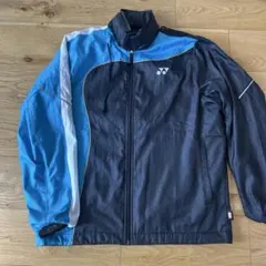 YONEX ウィンドブレーカー ブラック/ブルー JP M