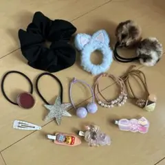 ヘアゴム＆クリップ12点