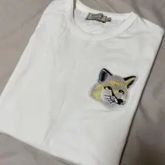 MAISON KITSUNÉ フェイスプリント Tシャツ M