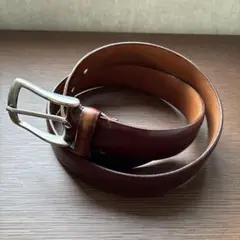 Isetan Men’sダークブラウン コードヴァンベルト