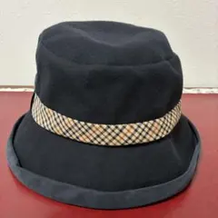 DAKS ダックス　レディース　帽子　バケットハット　黒　チェック　オシャレのサムネイル