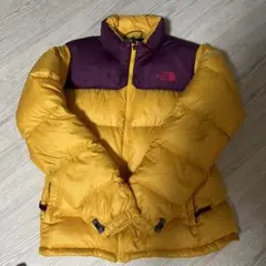 た*ん様 ノースフェイス700フィルイエローパープルヌプシ