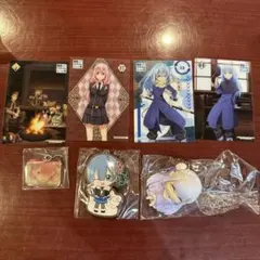 リゼロ 転スラ ラバーキーホルダー カード おねむたん まとめて