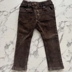 mou jon jon コーデュロイパンツ ブラウン　売り切りです！