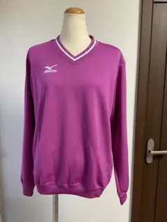 Mizuno Vネック 長袖ウェア　ユニMサイズ　美品