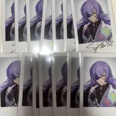 にじさんじ　Dytica ランダムチェキ風カード　星導ショウ