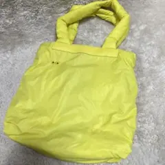 SEE BY CHLOE シーバイクロエ　中わた　トートバッグ　ナイロン　黄色のサムネイル