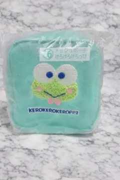 【新品未開封】サンリオ　はぴだんぶい当りくじ　メッシュポーチ　けろけろけろっぴ