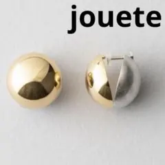 美品　Jouete ラップイヤリング ボール ゴールド/シルバー925 コンビのサムネイル