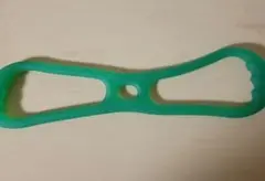 緑色 ハンドル付きトレーニングチューブ