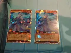 遊戯王　ラッシュデュエル　蒼救天使ルーア　オーバーラッシュ　レア　2枚セット