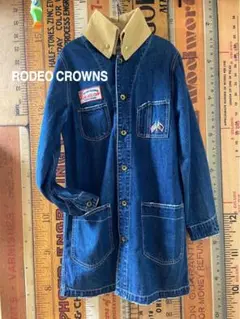 ☆RODEO CROWNS☆可愛い デニムジャケット☆ジャケット☆デニムワンピ☆