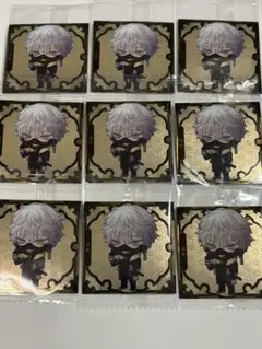 刀剣乱舞シールウエハース2 N 鳴狐 9枚セット