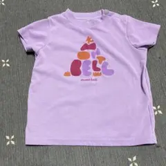 mont-bell 紫色 Tシャツ サイズ80