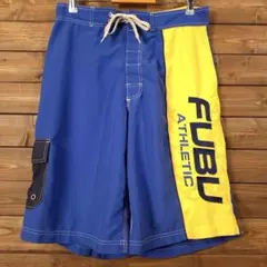 90-00s FUBU フブ ボードショーツ ナイロンショーツ W32のサムネイル